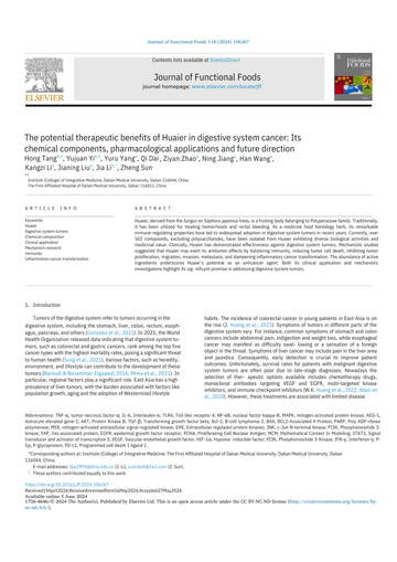 The potential therapeutic benefits of Huaier in digestive system cancer